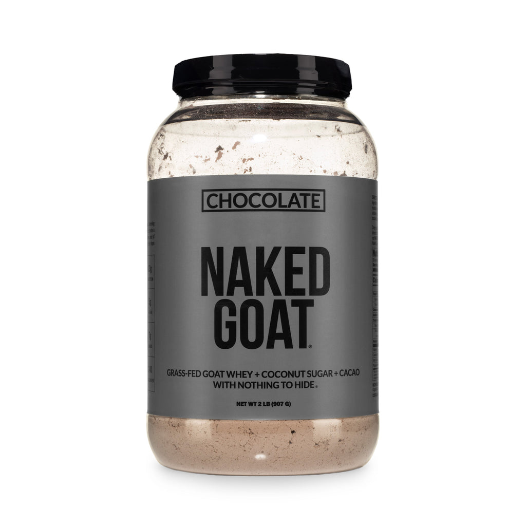 Chocolate Goat Whey Protein Powder | Naked Goat - 2lb