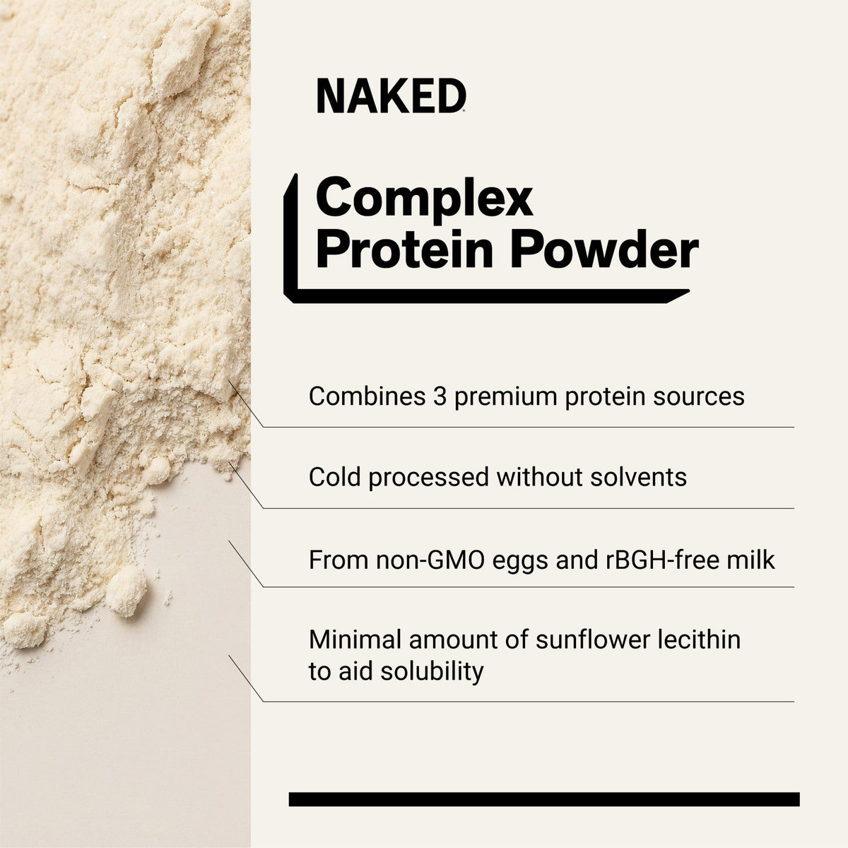 Egg, Whey & Casein Protein Powder Blend | Vegan, Non-GMO