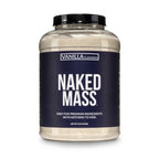 Vanilla Mass Gainer Protein Supplement | Naked Vanilla Mass - 8LB