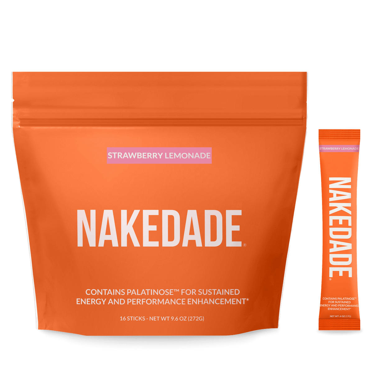 Electrolytes Powder Packets - Strawberry Lemonade | Nakedade