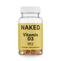 Daily Vitamin D3 Supplement | Naked Vitamin D - 200 Softgels