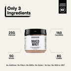 Chocolate Whey Protein Powder 1lb | Naked Chocolate Whey - 1LB