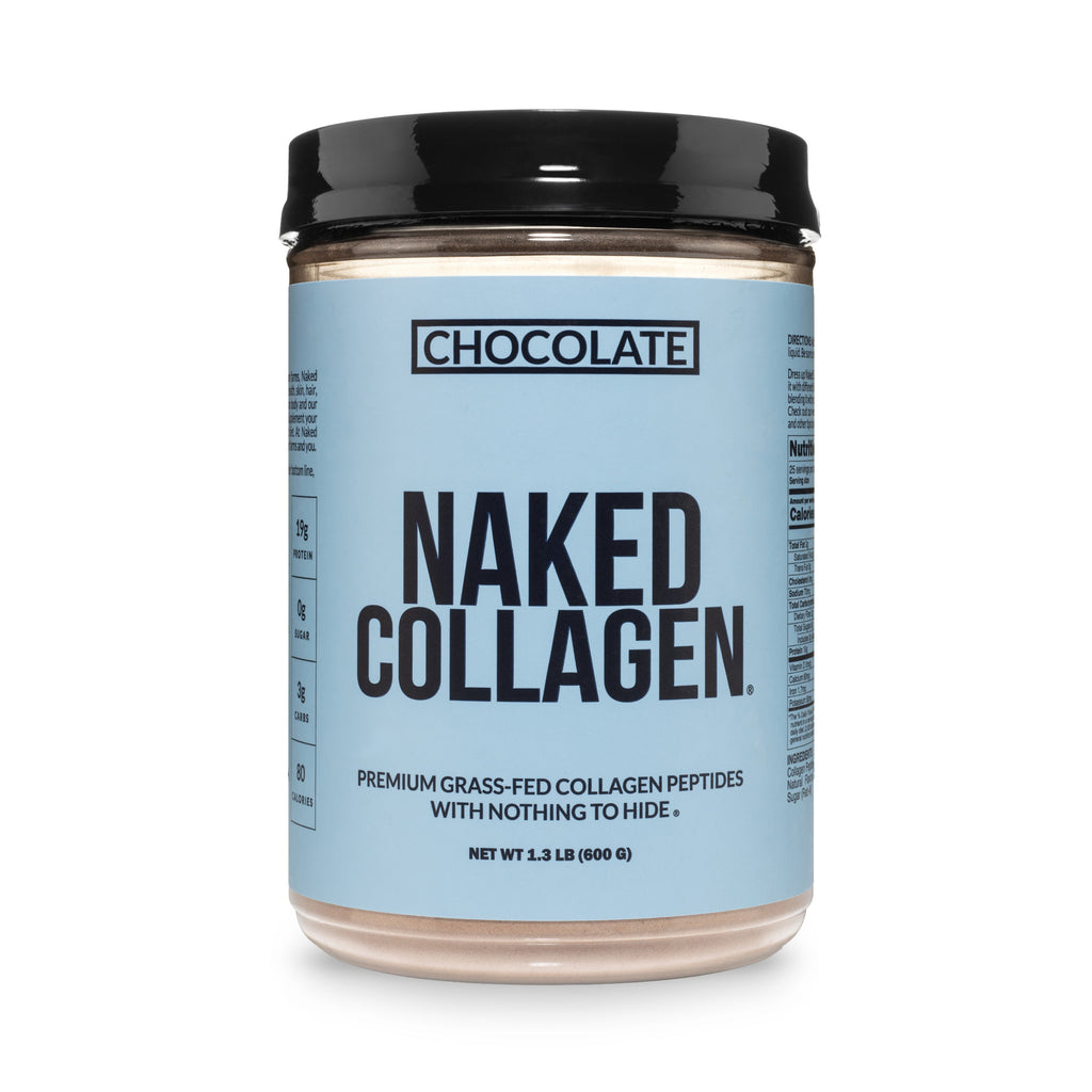 Chocolate Collagen Peptides Powder | Naked Collagen - 1.3 LB