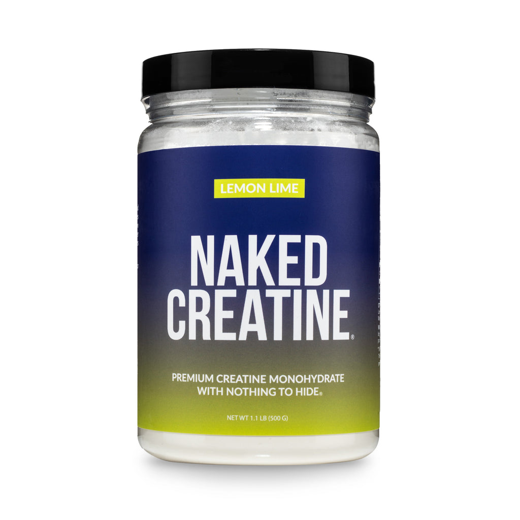 Lemon Lime Creatine Monohydrate Powder | Naked Creatine - 1.1LB