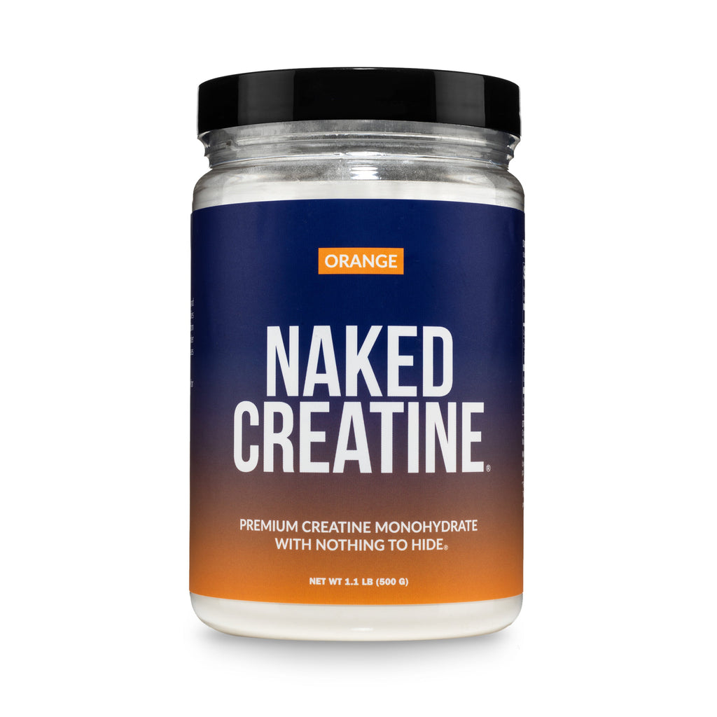 Orange Creatine Monohydrate Powder | Naked Creatine - 1.1LB