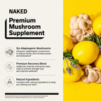 Recovery Mushroom Supplement | Naked Adaptogen