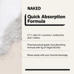 Strawberry Lemonade Branched Chain Amino Acids | Naked BCAAs - 34 Servings