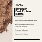 Chocolate Beef Protein Powder | Naked Chocolate Beef Protein - 1.2LB