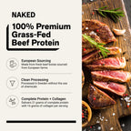 Vanilla Beef Protein Powder | Naked Vanilla Beef Protein - 1.2LB