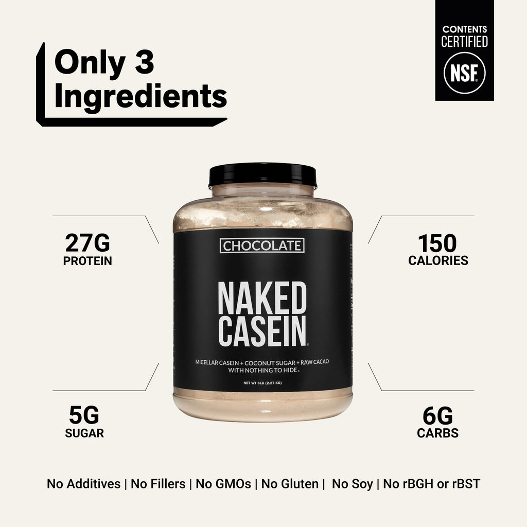 Chocolate Micellar Casein Protein Powder Supplement