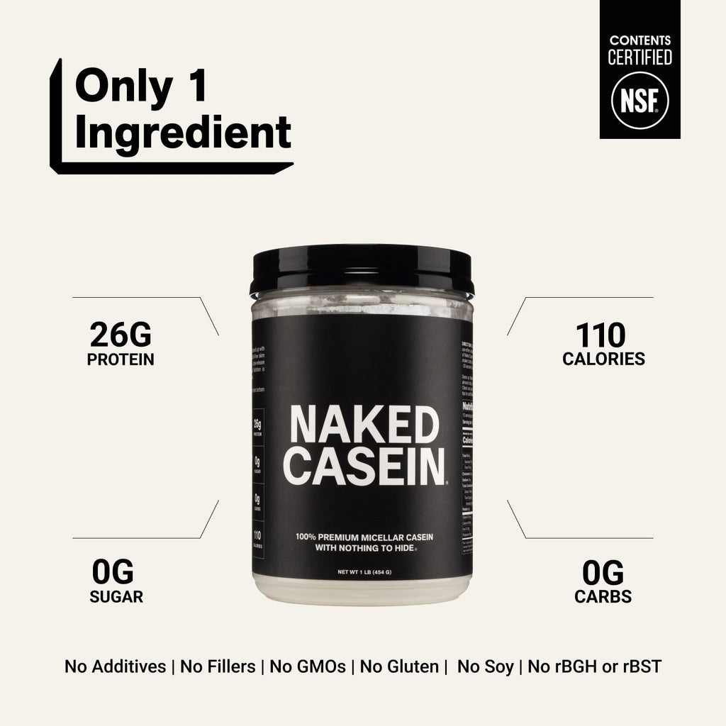 Micellar Casein Protein Powder Supplement