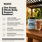 Chocolate Collagen Peptides Powder | Naked Collagen - 1.3 LB