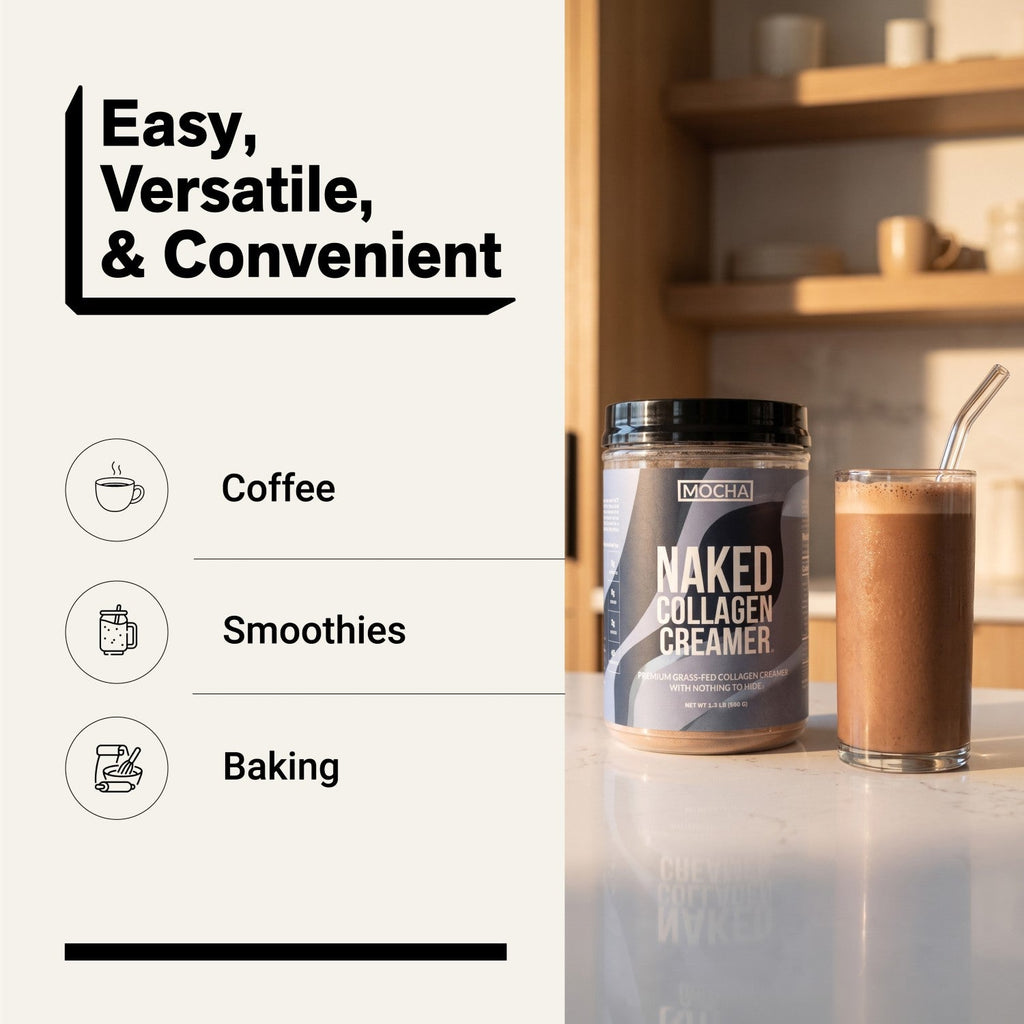 Mocha Coffee Creamer | Naked Collagen Creamer