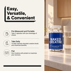 Creatine Capsules | Naked Creatine - 75 Servings