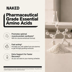 Strawberry Lemonade Essential Amino Acids Supplement | Naked EAAs - 26 Servings