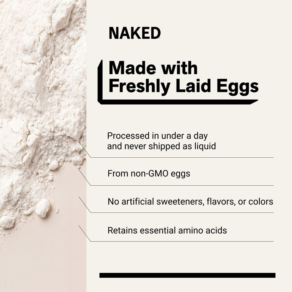 Egg White Protein Powder | Naked Egg - 3LB