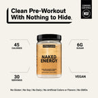 Citrus Pre Workout Supplement | Naked Energy - 30 Servings