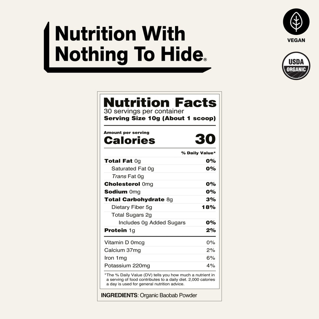 Organic Fiber Supplement | Naked Fiber