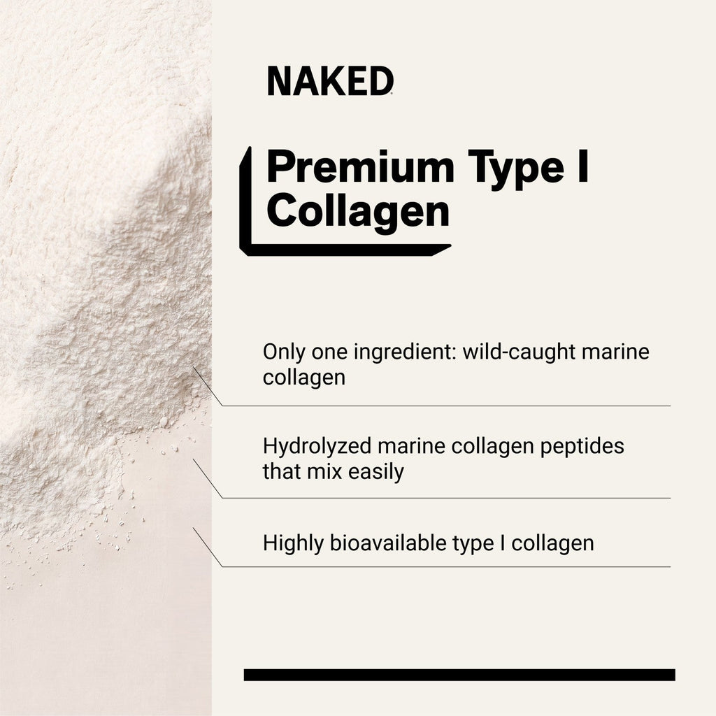 Marine Collagen Peptides Protein Powder | Naked Marine Collagen