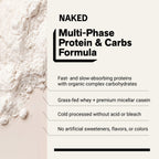 Mass Gainer Protein Supplement | Naked Mass - 12LB