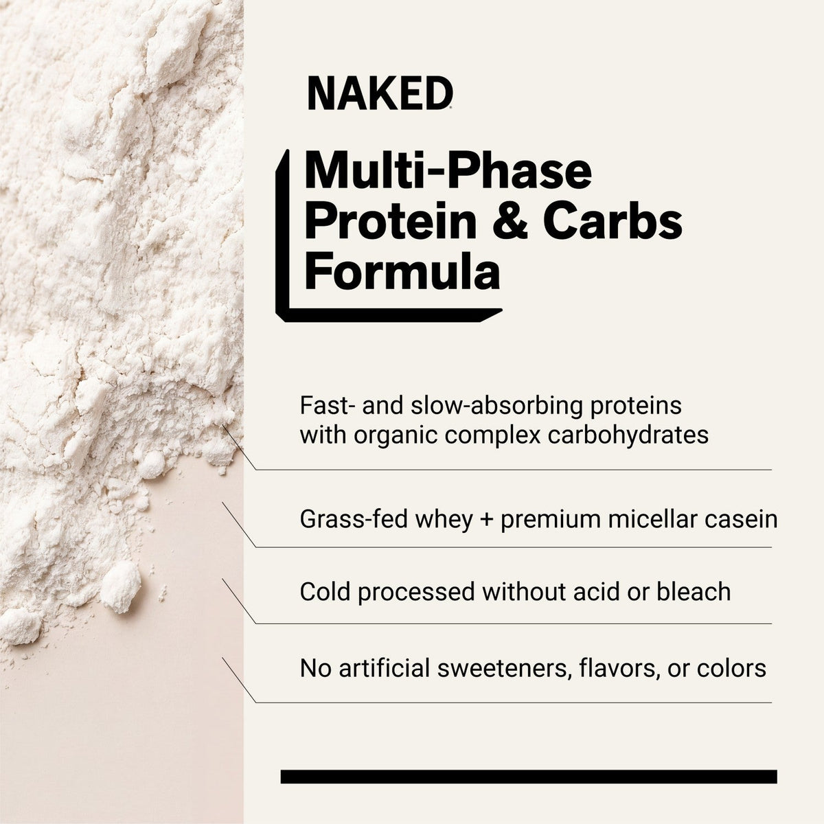 Mass Gainer Protein Supplement | Naked Mass - 12LB