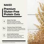 Blueberry Cobbler Protein Oats | Naked Oats