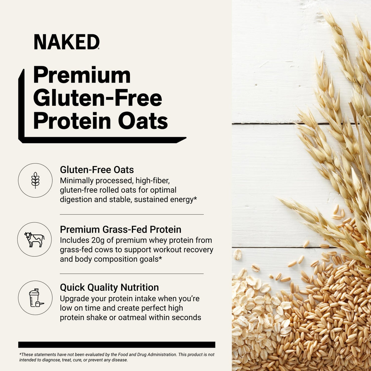 Double Chocolate Protein Oats | Naked Oats
