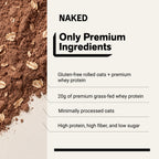 Double Chocolate Protein Oats | Naked Oats