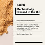 Organic Powdered Peanut Butter | Organic Naked PB - 1.5LB