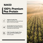 Chocolate Pea Protein Powder | Naked Chocolate Pea - 2LB
