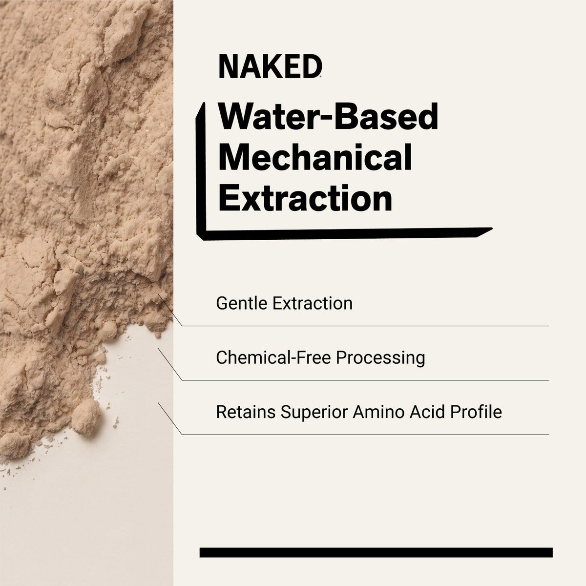 Chocolate Peanut Butter Pea Protein Powder | Naked Pea - 2LB