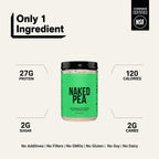 Pea Protein Powder 1lb | Naked Pea - 1lb