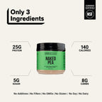 Vanilla Pea Protein Powder | Naked Vanilla Pea - 1LB