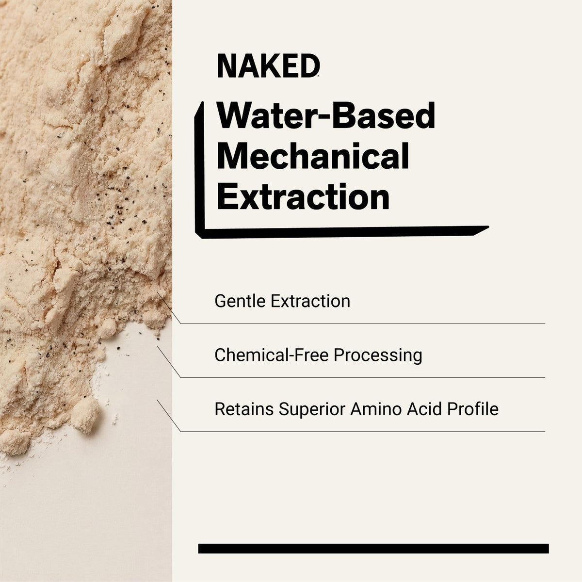 Vanilla Pea Protein Powder | Naked Vanilla Pea - 5LB