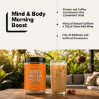 Hazelnut Latte Protein Iced Coffee | Naked Protein Coffee - 17 Servings