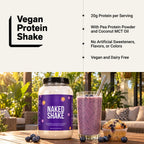 Blueberry Muffin Protein Shake | Naked Shake - 30 Servings