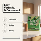 Chocolate Vegan Mass Gainer Protein Powder | No Additives