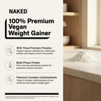Vanilla Vegan Mass Gainer Protein Powder | No Additives