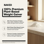 Vanilla Vegan Mass Gainer Protein Powder | No Additives