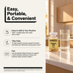 Daily Vitamin D3 Supplement | Naked Vitamin D - 200 Softgels