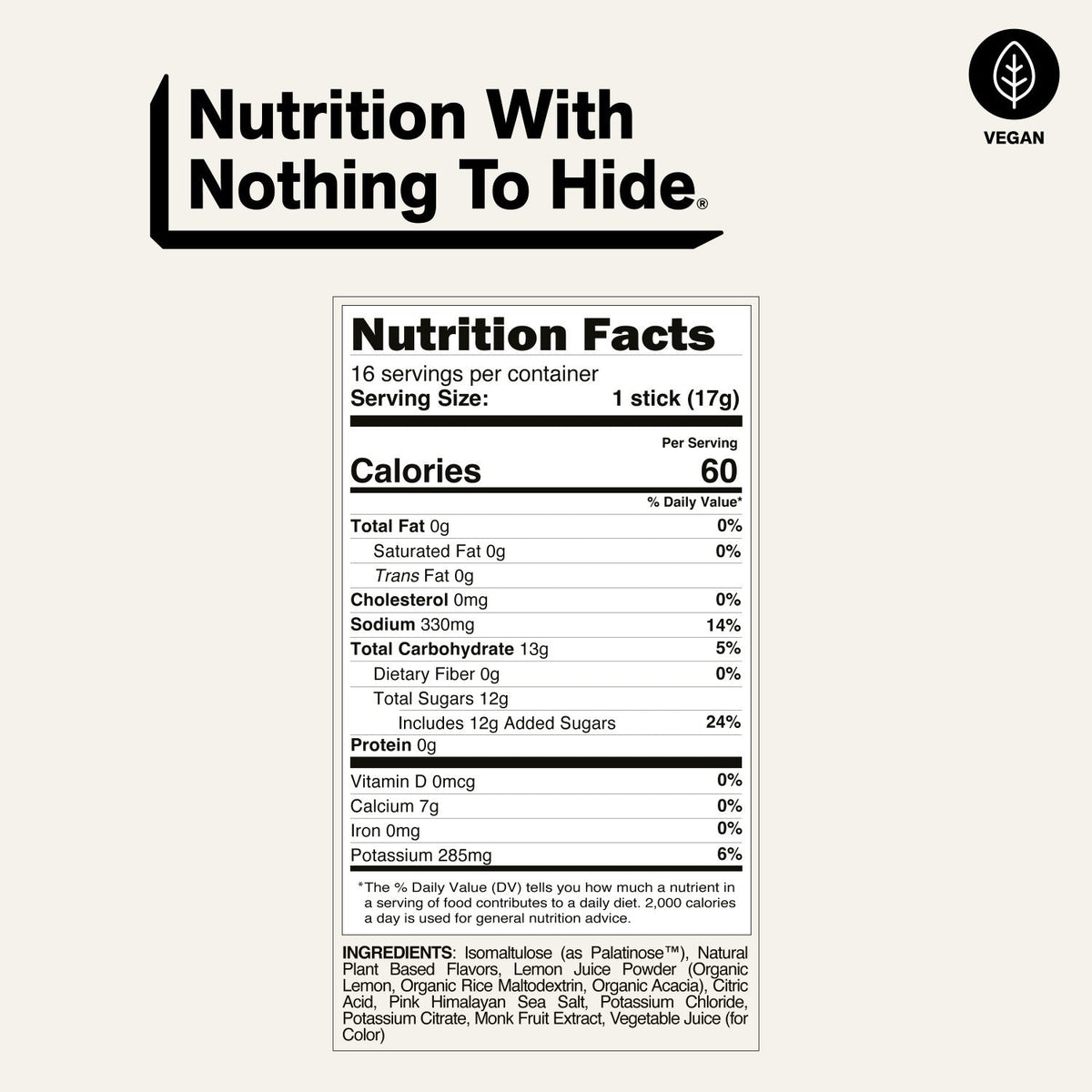 Electrolytes Powder Packets - Strawberry Lemonade | Nakedade