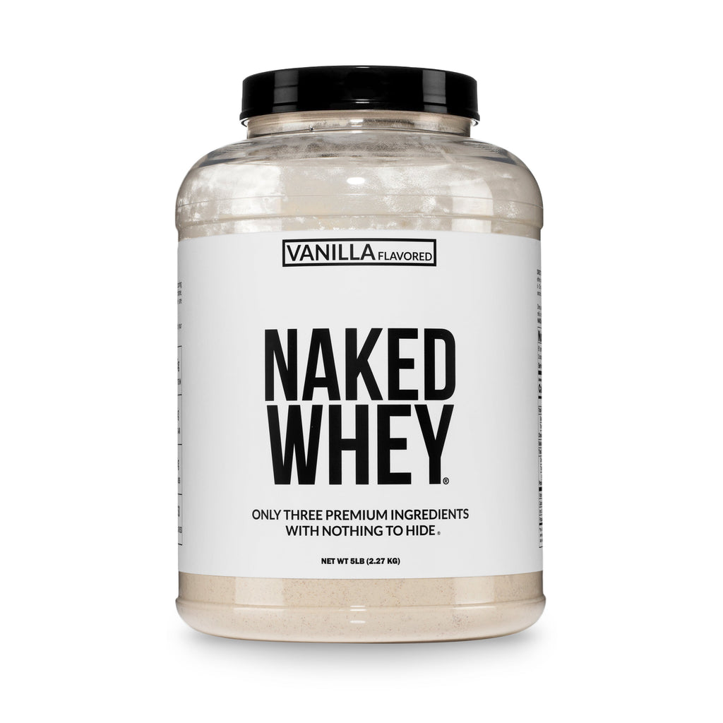 Vanilla Whey Protein Powder | Naked Vanilla Whey - 5LB