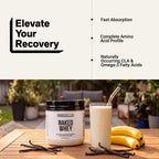 Vanilla Whey Protein Powder 1lb | Naked Vanilla Whey - 1LB