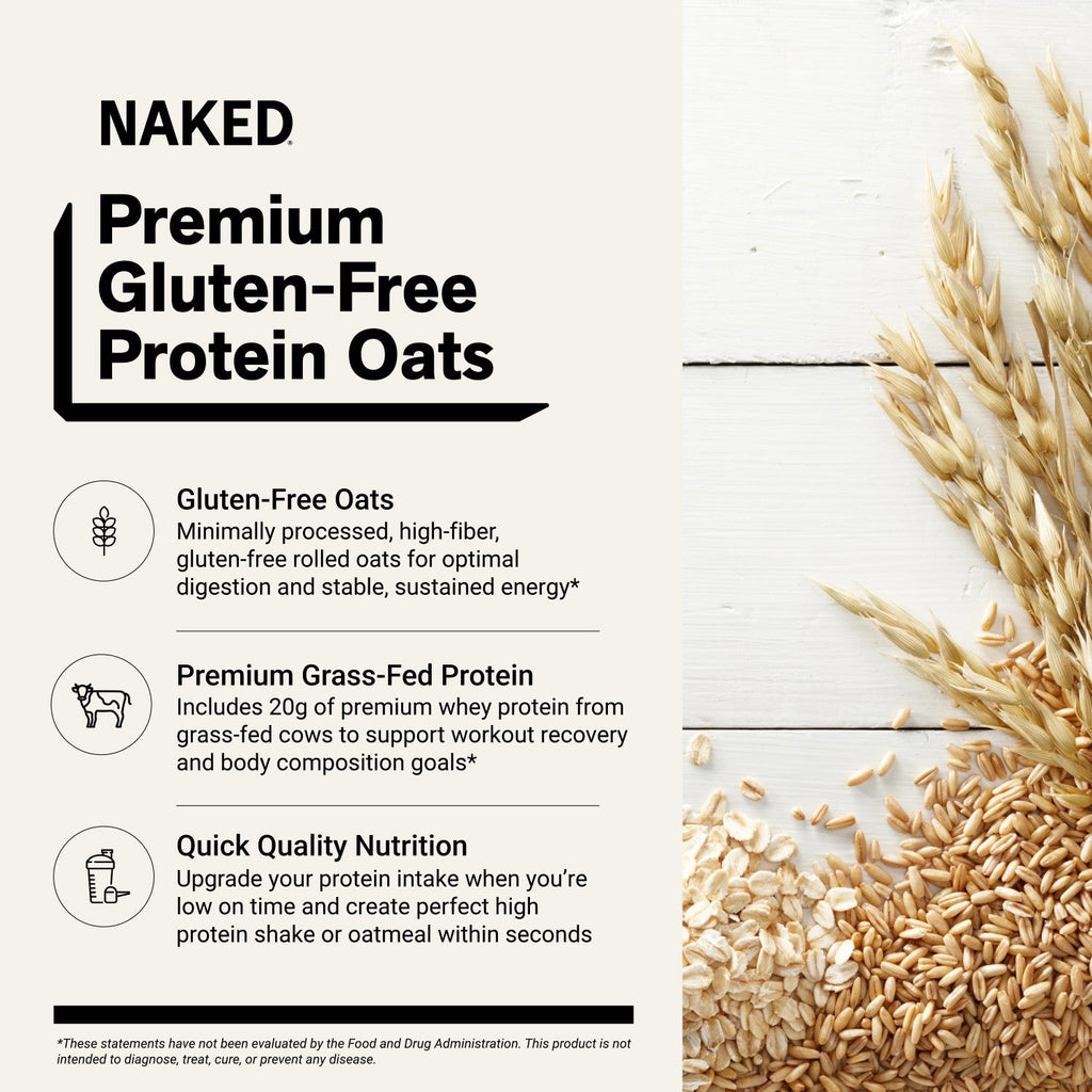 Cinnamon Roll Protein Oats | Naked Oats